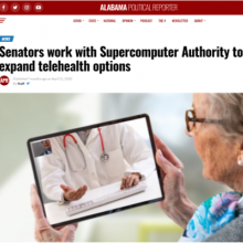 Thumbnail Image of Elderly Woman talking with doctor using a laptop computer
